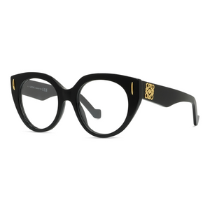 001 - Shiny Black with Clear Lenses