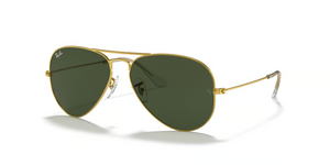 001 - Gold with Green Classic G-15 Lenses