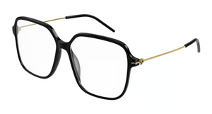 001 - Black with Clear Lenses