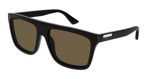 002 - Black with Brown Lenses