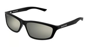 002 - Black with White Mirror Lenses