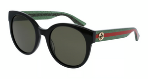 002 - Black with Green Lenses