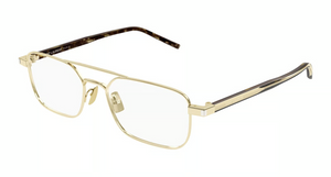 002 - Gold with Clear Lenses