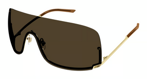 002 - Gold with Brown Lenses