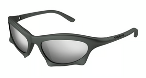 002 - Gunmetal with Silver Lenses