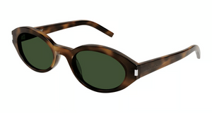 002 - Havana with Green Lenses