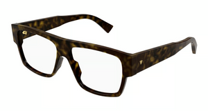 002 - Havana with Clear Lenses