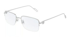 002 - Silver With Clear Lenses