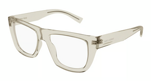 003 - Beige  with Clear Lenses