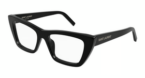 003 - Black with Clear Lenses