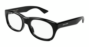 003 - Black with Clear Lenses