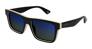 003 - Black with Blue Lenses