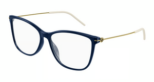 003 - Blue with Clear Lenses