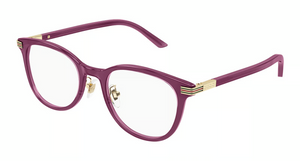 003 - Burgundy with Clear Lenses