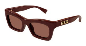 003 - Burgundy with Brown Lenses