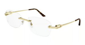 003 - Gold with Clear Lenses