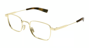 003 - Gold  with Clear Lenses
