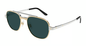 003 - Gold With Green Polarized Lenses
