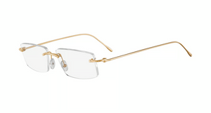 003 - Gold with Clear Lenses