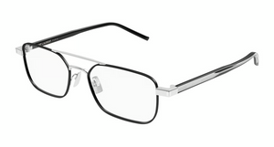 003 - Silver with Clear Lenses