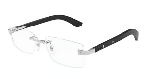 003 - Silver with Clear Lenses