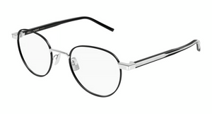 003 - Silver with Clear Lenses
