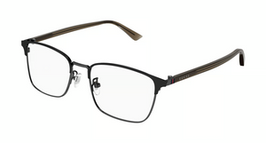 003 - Black with Clear Lenses