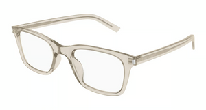 004 - Beige with Clear Lenses