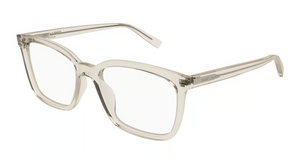 004 - Beige with Clear Lenses