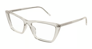 004 - Beige with Clear Lenses