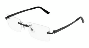 004 - Black with Clear Lenses