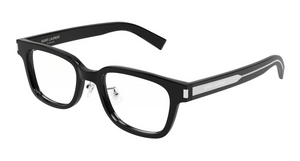 004 - Black with Clear Lenses