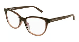 004 - Brown with Clear Lenses