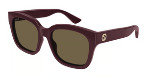 004 - Burgundy with Brown Lenses