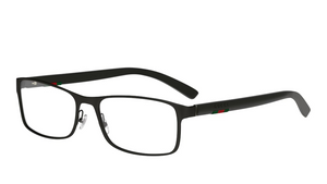 004- Black with Clear Lenses