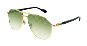 004 - Gold With Green Lenses