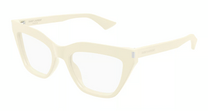 004 - Ivory with Clear Lenses