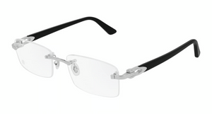 004 - Silver with Clear Lenses