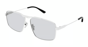 004 - Silver with Grey Lenses