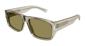 005 - Beige With Brown Lenses