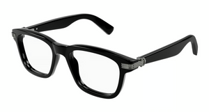 005 - Black with Clear Lenses