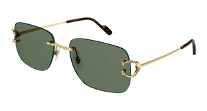 005 - Gold With Green Lenses