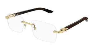 006 - Gold with Clear Lenses