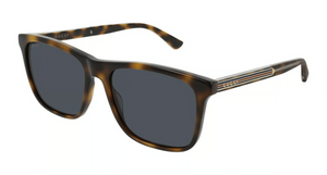 009 - Havana with Blue Lenses