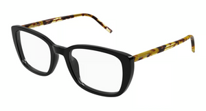 010 - Black with Clear Lenses