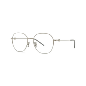 016 - Shiny Silver with Clear Lenses