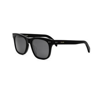 01A - Shiny Black with Grey Lenses