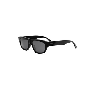 01A - Shiny Black with Grey Lenses