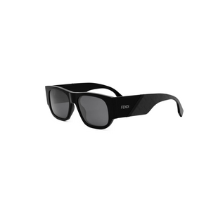 01A - Shiny Black with Grey Lenses