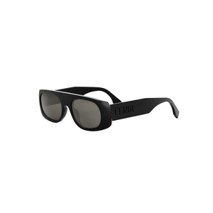 01A - Shiny Black with Grey Lenses